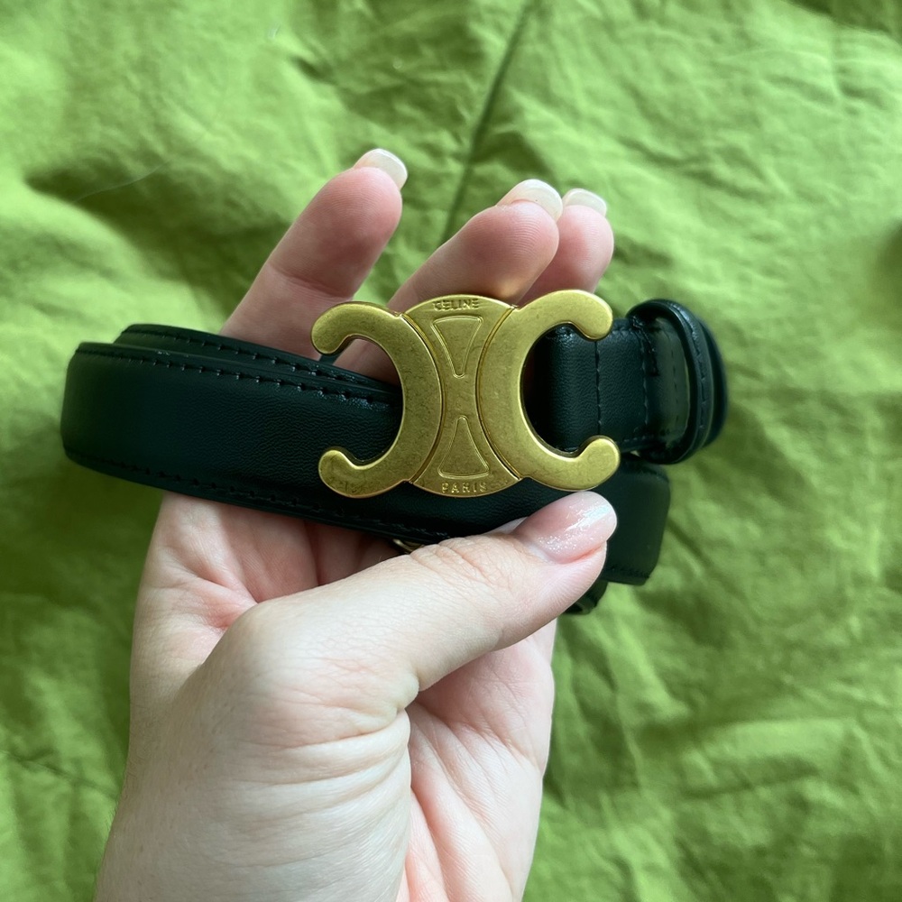 Celine Triomphe Small Belt
